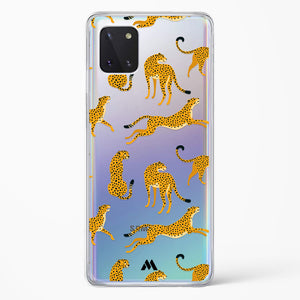 Wildling Cheetahs Crystal Clear Transparent Case-(Samsung)