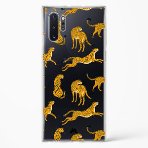 Wildling Cheetahs Crystal Clear Transparent Case-(Samsung)