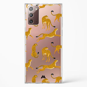 Wildling Cheetahs Crystal Clear Transparent Case-(Samsung)