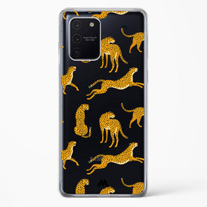 Wildling Cheetahs Crystal Clear Transparent Case-(Samsung)