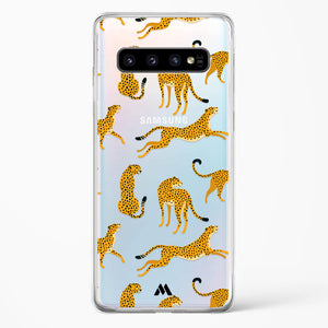 Wildling Cheetahs Crystal Clear Transparent Case-(Samsung)