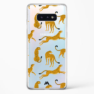 Wildling Cheetahs Crystal Clear Transparent Case-(Samsung)