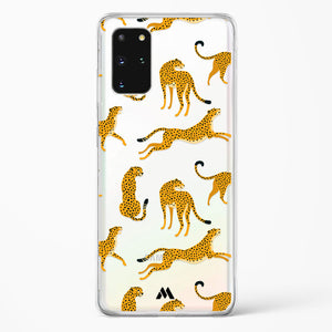 Wildling Cheetahs Crystal Clear Transparent Case-(Samsung)
