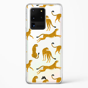 Wildling Cheetahs Crystal Clear Transparent Case-(Samsung)