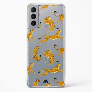 Wildling Cheetahs Crystal Clear Transparent Case-(Samsung)