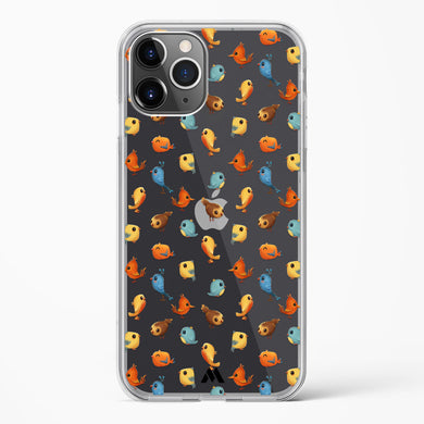 Chirpers All Together Crystal Clear Transparent Case-(Apple)