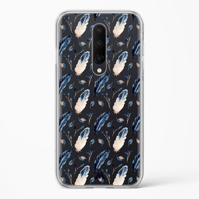 Painted Willow Bird Feathers Crystal Clear Transparent Case (OnePlus)