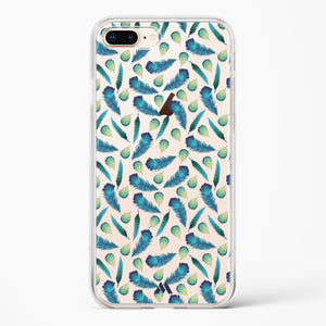 Hummingbird Feathers Crystal Clear Transparent Case-(Apple)