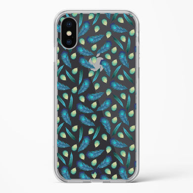 Hummingbird Feathers Crystal Clear Transparent Case (Apple)