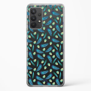 Hummingbird Feathers Crystal Clear Transparent Case-(Samsung)