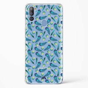 Hummingbird Feathers Crystal Clear Transparent Case-(Samsung)