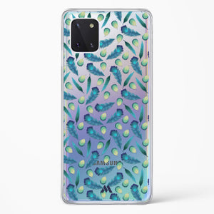 Hummingbird Feathers Crystal Clear Transparent Case-(Samsung)
