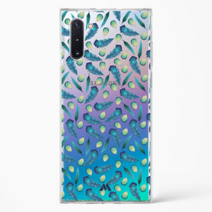 Hummingbird Feathers Crystal Clear Transparent Case-(Samsung)