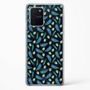 Hummingbird Feathers Crystal Clear Transparent Case-(Samsung)