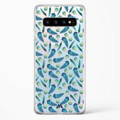 Hummingbird Feathers Crystal Clear Transparent Case (Samsung)