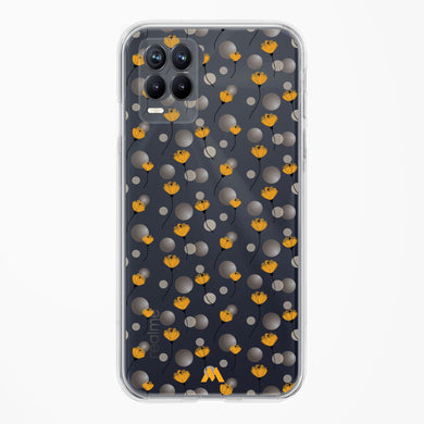 Daffodil Stems Crystal Clear Transparent Case-(Realme)