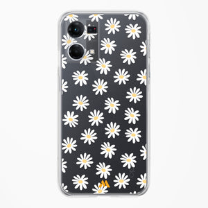 Magnolias on Lavender Crystal Clear Transparent Case-(Oppo)