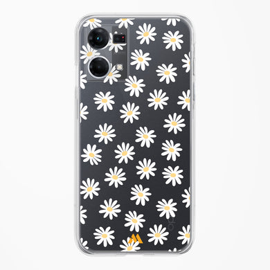 Magnolias on Lavender Crystal Clear Transparent Case-(Oppo)