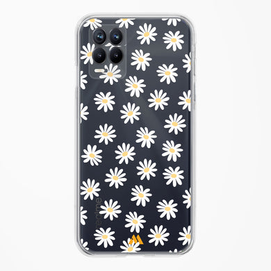 Magnolias on Lavender Crystal Clear Transparent Case-(Realme)