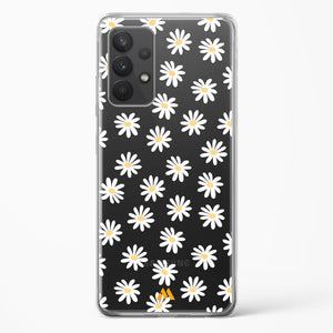 Magnolias on Lavender Crystal Clear Transparent Case-(Samsung)