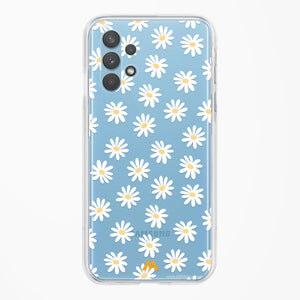 Magnolias on Lavender Crystal Clear Transparent Case-(Samsung)