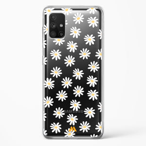 Magnolias on Lavender Crystal Clear Transparent Case-(Samsung)