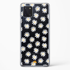 Magnolias on Lavender Crystal Clear Transparent Case-(Samsung)