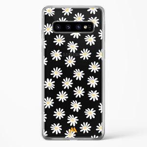 Magnolias on Lavender Crystal Clear Transparent Case-(Samsung)