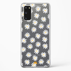 Magnolias on Lavender Crystal Clear Transparent Case-(Samsung)