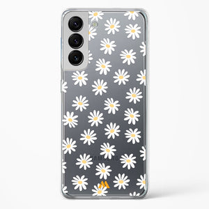 Magnolias on Lavender Crystal Clear Transparent Case-(Samsung)