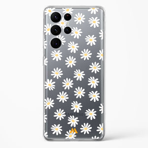 Magnolias on Lavender Crystal Clear Transparent Case-(Samsung)