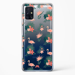 Spring At The Watering Hole Crystal Clear Transparent Case-(Samsung)