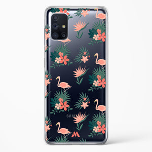 Spring At The Watering Hole Crystal Clear Transparent Case-(Samsung)