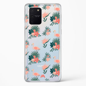 Spring At The Watering Hole Crystal Clear Transparent Case-(Samsung)