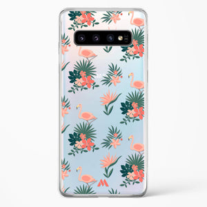 Spring At The Watering Hole Crystal Clear Transparent Case-(Samsung)