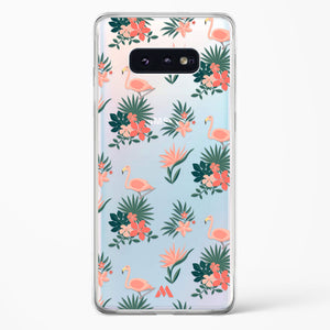 Spring At The Watering Hole Crystal Clear Transparent Case-(Samsung)