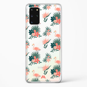 Spring At The Watering Hole Crystal Clear Transparent Case-(Samsung)