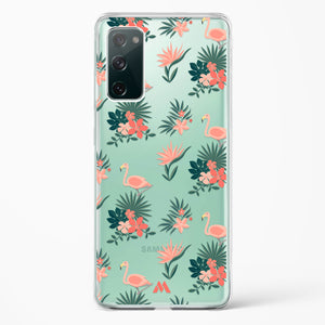 Spring At The Watering Hole Crystal Clear Transparent Case-(Samsung)