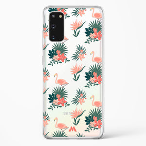 Spring At The Watering Hole Crystal Clear Transparent Case-(Samsung)