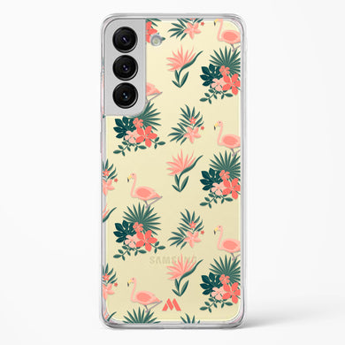 Spring At The Watering Hole Crystal Clear Transparent Case-(Samsung)