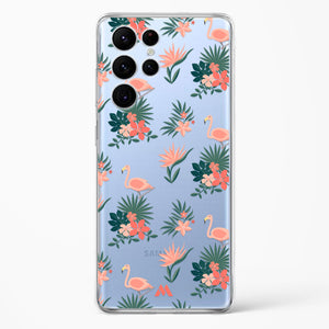 Spring At The Watering Hole Crystal Clear Transparent Case-(Samsung)