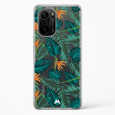Jungle Leaves Crystal Clear Transparent Case (Xiaomi)