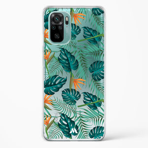 Jungle Leaves Crystal Clear Transparent Case-(Xiaomi)