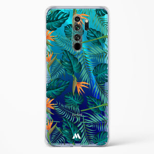 Jungle Leaves Crystal Clear Transparent Case-(Xiaomi)