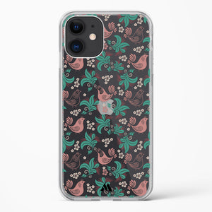Birds of Paradise Crystal Clear Transparent Case-(Apple)