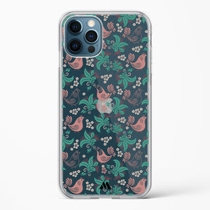 Birds of Paradise Crystal Clear Transparent Case-(Apple)