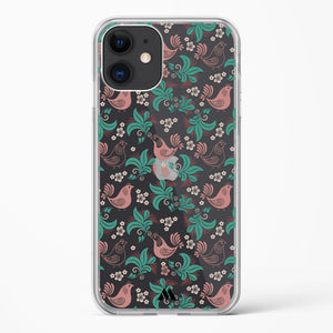 Birds of Paradise Crystal Clear Transparent Case-(Apple)