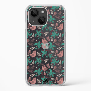 Birds of Paradise Crystal Clear Transparent Case-(Apple)