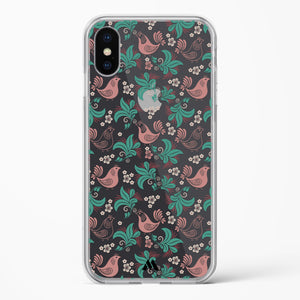 Birds of Paradise Crystal Clear Transparent Case-(Apple)