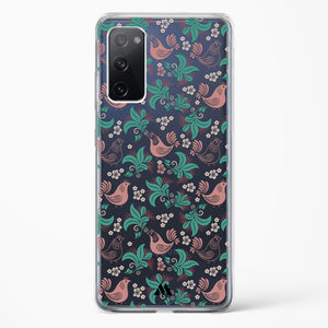 Birds of Paradise Crystal Clear Transparent Case-(Samsung)